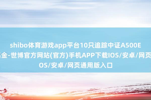 shibo体育游戏app平台10只追踪中证A500ETF的麇集基金-世博官方网站(官方)手机APP下载IOS/安卓/网页通用版入口