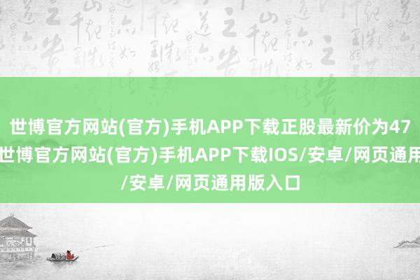 世博官方网站(官方)手机APP下载正股最新价为47.08元-世博官方网站(官方)手机APP下载IOS/安卓/网页通用版入口